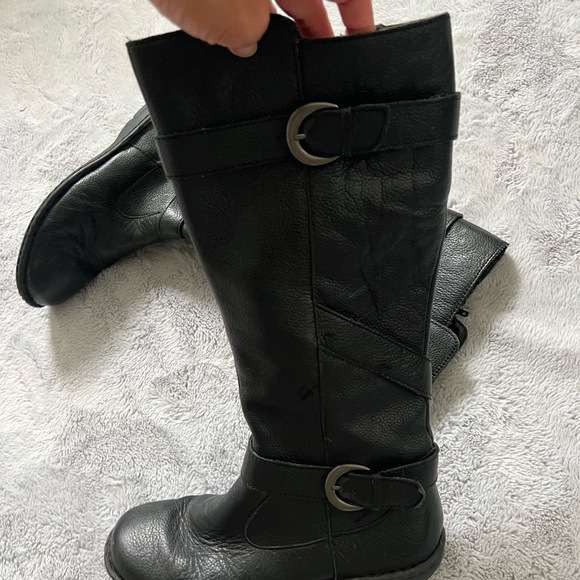 BOC mid calf black boots. Women size 7 1/2. - Picture 3 of 7